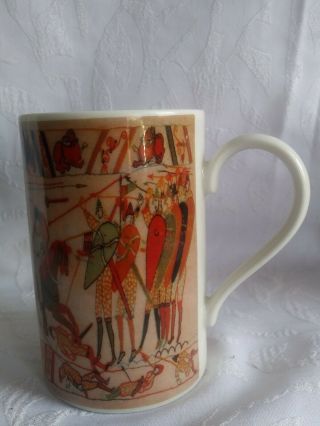 The Bayeux Tapestry Mug " The Battle " By Dunoon