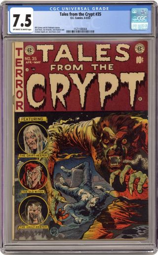 Tales From The Crypt 35 Cgc 7.  5 1953 1571180004