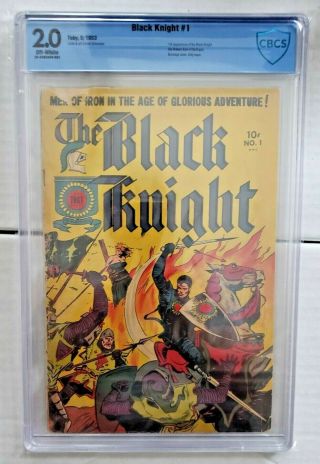 Black Knight 1 Cbcs 2.  0 1st Appearance Black Knight _ 1953 - 1955 _ Eternals