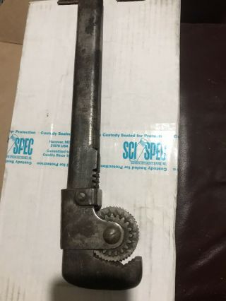 Antique Pipe Wrench Tool