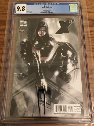 X - 23 1 Dell’otto Variant.  Cgc 9.  8 White Pages.  Marvel 2010