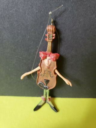 Reserved Krinkles Patience Brewster Mini Violin Girl Ornament Dept 56