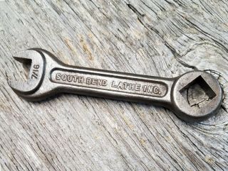 Vintage 4 " South Bend Lathe Tool Wrench No.  253.  7/16 " W/square End.