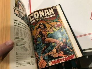 Conan The Barbarian 1 2 3 4 5 Thru 25 24 23 Bound Volume Gorgeous Barry W Smith