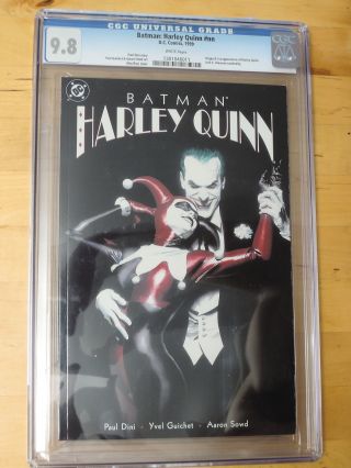 1999 Dc Batman Nn 1 Joker 1st App Harley Quinn Origin Key Cgc 9.  8 Classic Cover