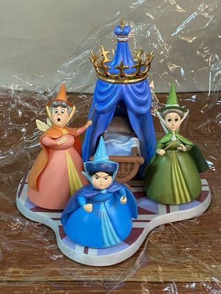 Wdcc Disney " An Uninvited Guest " Sleeping Beauty Limited Edition 20 /1,  000