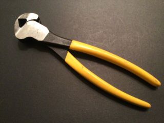 Vintage Crescent 8 " End Cutting Nipper Pliers No.  72 - 8 - Usa -