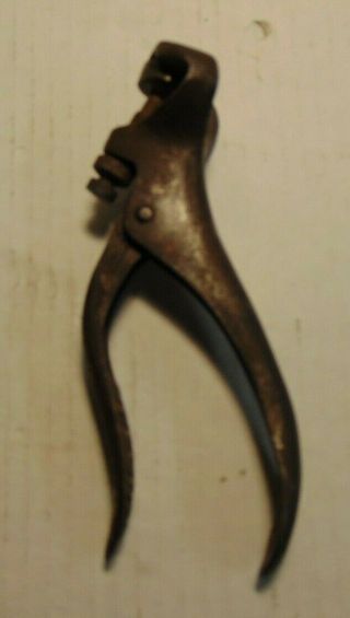 Saw Set,  Vintage Apex Hand Saw Tooth Setter,  Made By Morrill,  York,  Usa 1902