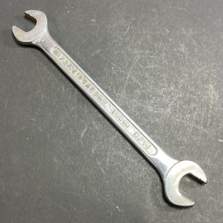 Vintage Sidchrome 1/2 X 9/16 20419 Double Open End Spanner Made In Australia U