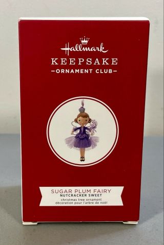 Hallmark Ornament Sugar Plum Fairy Nutcracker Sweet 2019 Koc Member Exclusive