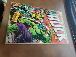 Incredible Hulk 181 Vol 1 1st Wolverine with MVS 3