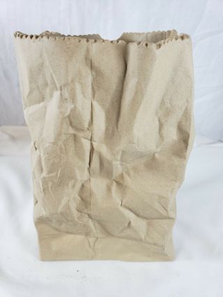 Ceramic Brown Paper Bag Planter 3
