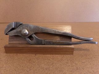 Vintage Usa Utica Tools No 507 6 - 1/2 " Tongue And Groove Pliers,  Small,  Tiny