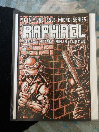 Raphael Teenage Mutant Ninja Turtles 1 1st Print Casey Jones Tmnt Eastman Laird