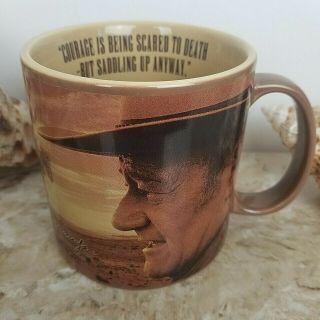 John Wayne The Duke American Legend Courage Large Coffee Cup Mug Western