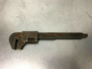 Vintage Antique Ford Adjustable Wrench Tool 9 "