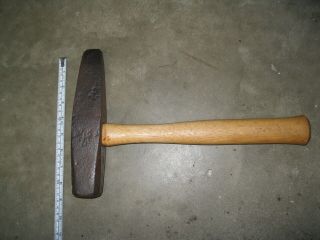 Antique Stone Mason Sledge Hammer 5 - 1/2 Lbs.  Tool