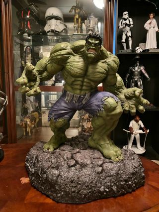 Nmk Studios The Incredible Hulk 1:4 Scale Custom Statue Green Limited Edition 40