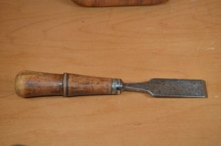 Vintage Wood Chisel 1 " Moulson Brothers Cast Steel