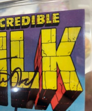 The Incredible Hulk 340 CGC 9.  6 Signed 7X Stan Lee,  Lou Ferrigno,  Todd McFarlane 6