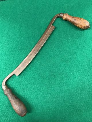 Vintage Unmarked 10 " Draw Knife - Shave Tool