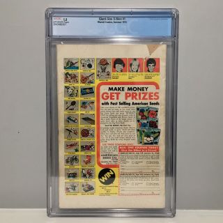 GSX 1975 Giant - Size X - Men 1 CGC 1.  5 KEY X Men : Storm Nightcrawler Colossus 2
