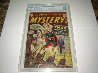 Silver Age Marvel Comic Journey Into Mystery 84 Cbcs 6.  0 2nd Thor