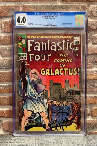 Fantastic Four 48 Cgc 4.  0 1st Appearance Of Silver Surfer & Galactus