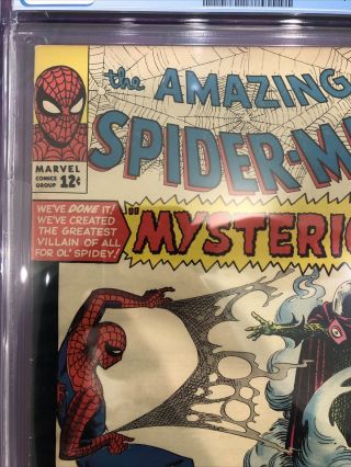 Spider - Man 13 ⚠CGC 6.  0⚠ ‼️Origin and 1st appearance of Mysterio‼️Marvel 2