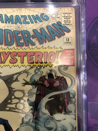 Spider - Man 13 ⚠CGC 6.  0⚠ ‼️Origin and 1st appearance of Mysterio‼️Marvel 3