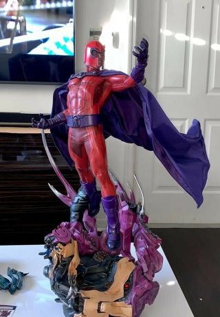 Magneto Maquette By Sideshow Collectibles Exclusive Limited Edition 1/4 Statue