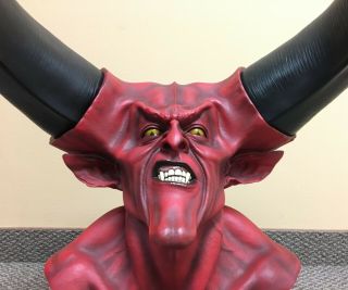 2005 Lord Of Darkness Life Size Bust 1:1 Sideshow Legend Statue Tim Curry Devil
