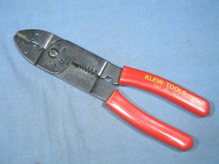 Klein Tools No 1001 Wire Stripper Cutter Crimper Screw Cutter Pliers Made In Usa