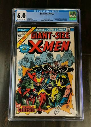 Giant Size X - Men 1 Cgc 6.  0 First Appearance Nightcrawler Marvel Comic Book