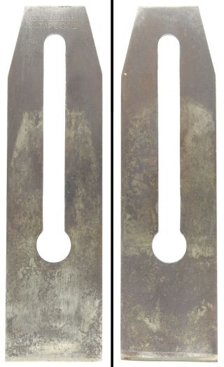 Early Stanley Plane Iron For No.  4 Plane - Two Inch - Pat.  