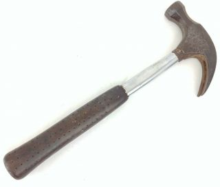 Vintage True Temper Curved Claw Hammer 1960 " S Brown Handel Made Usa