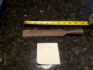 Vtg.  Buck Brothers Cast Steel Wood Socket Chisel 1 & 1/4 " Wide Without Handle