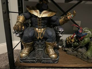 Thanos On Throne Statue Sideshow Collectibles 1/4 Scale