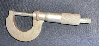 Vintage Ls Starrett Micrometer Caliper No 231 Machinist Tool Usa