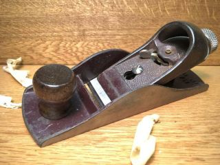 Vintage Stanley No.  13 - 220 Block Plane Wood Tool Sharp Made In Usa