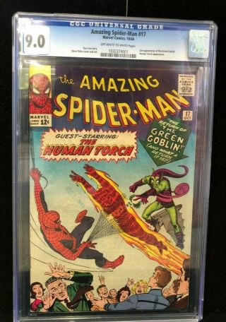 The Spider - Man 17 - 9.  0 Cgc Certified 1032374001