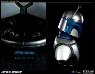 Jango Fett Life - Size Bust by Sideshow 14/300pz.  very hard to find.  2013 3