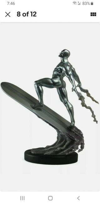 Sideshow Collectibles Silver Surfer Exclusive Comiquette Statue 499/600