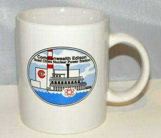 Commonwealth Edison Quad Cities Nuclear Power Station Minnesota Coffee Mug Cup