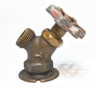 Vintage Industrial Brass Water Valve Spigot Steampunk