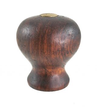 Early Stanley Plane Rosewood Knob For No.  3 - Types 6 - 11 With Hardware