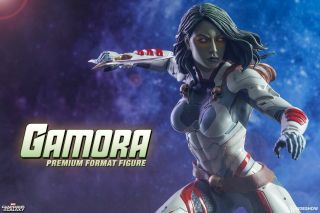 Gamora Premium Format Statue Sideshow Exclusive Guardians Of The Galaxy Marvel