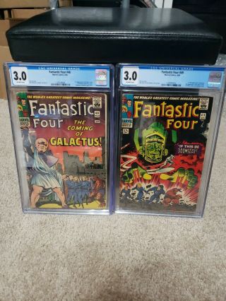 Fantastic Four 48 Fantastic Four 49 3.  0 Cgc