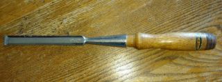 Vintage Craftsman Bp 1/2 " Socket Wood Chisel Stamped Blade Labelled Handle