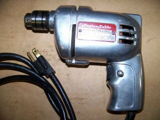 Vintage 1/4 " Porter Cable Drill Model 161